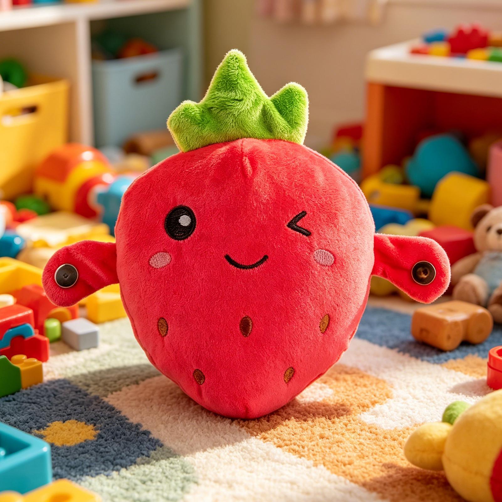 Kids Education Learn Tv - Peluche interactive avec sons, poupée sensorielle