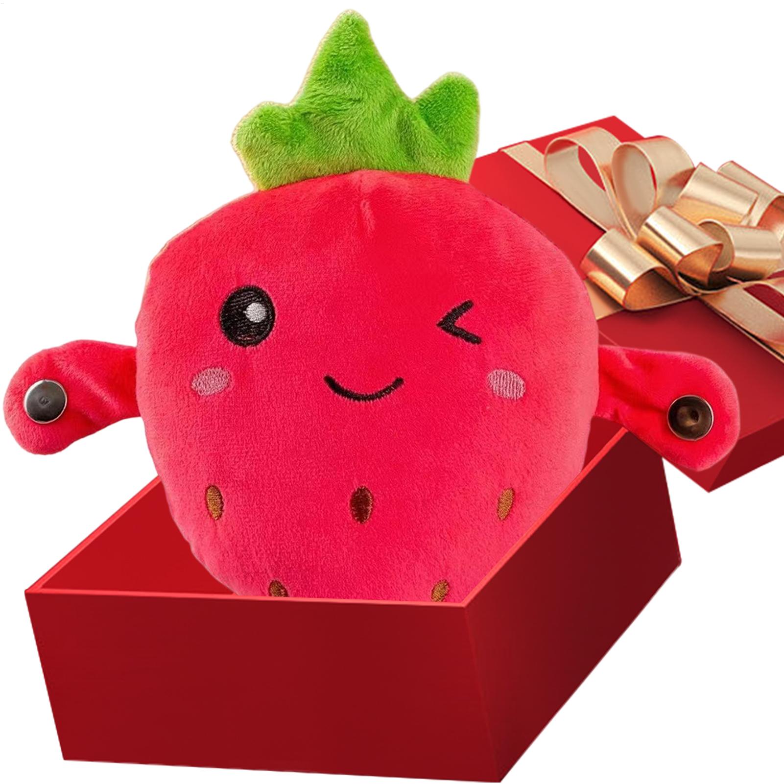 Kids Education Learn Tv - Jouet en peluche musical interactif 22x20x10cm,