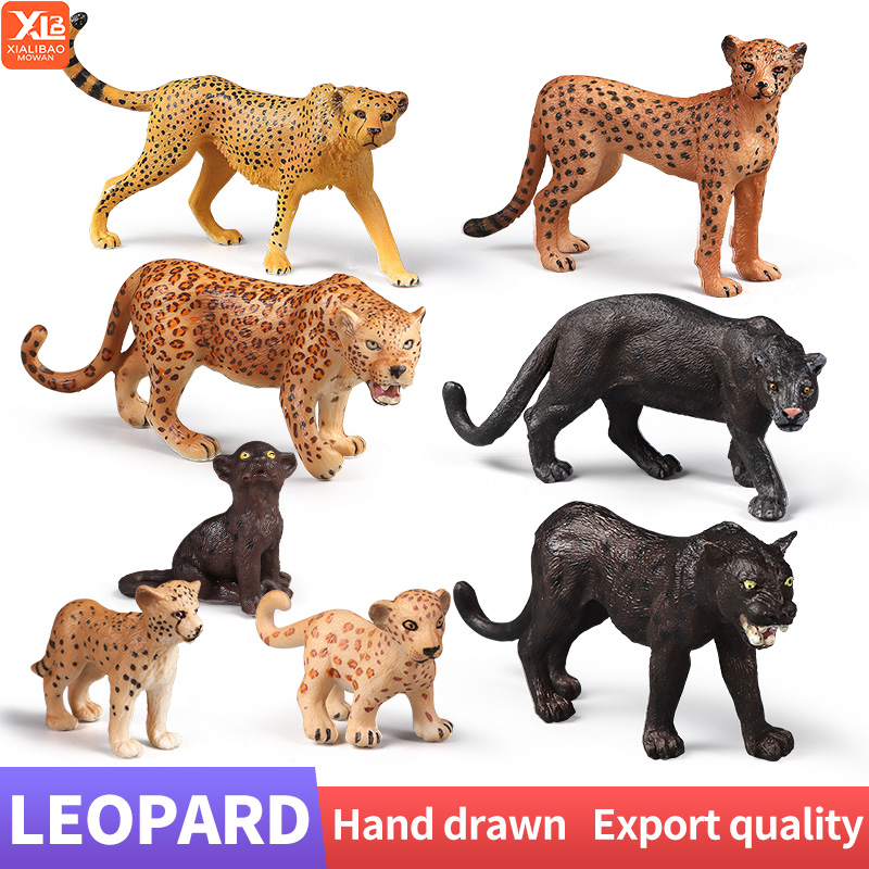 Kids Education Learn Tv - Ensemble de figurines éducatives d'animaux sauvages