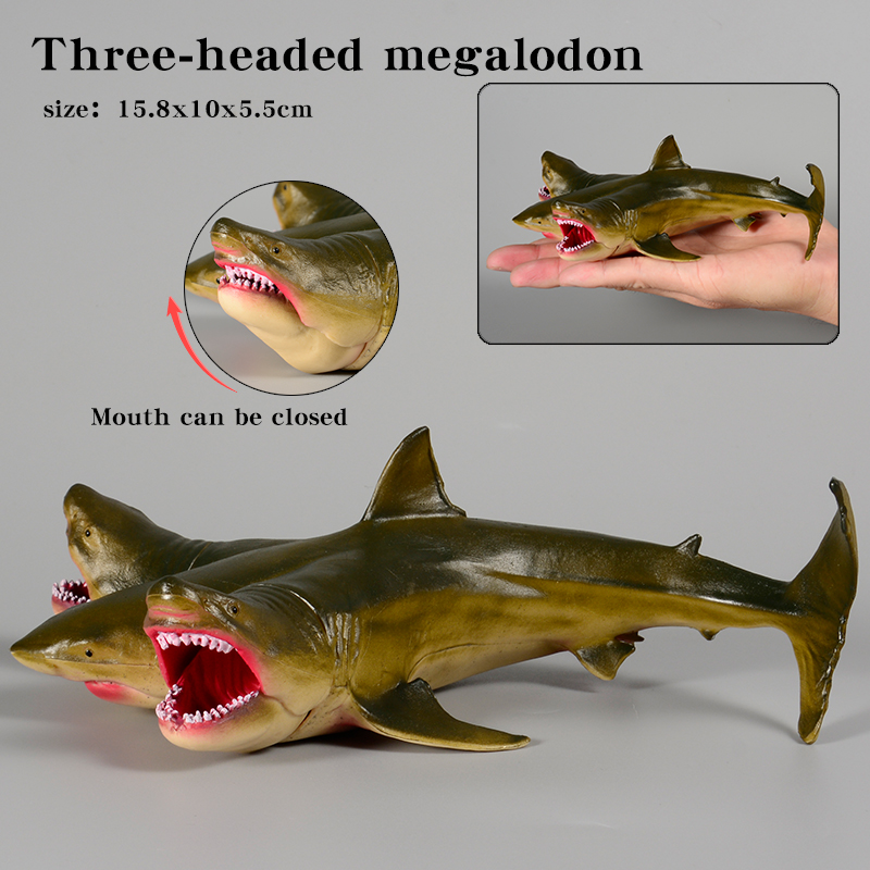 Kids Education Learn Tv - Figurine de grand requin blanc à
