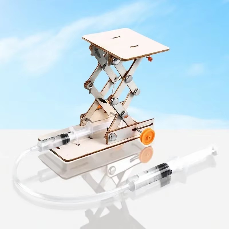 Kids Education Login - Plate-forme de levage hydraulique en bois