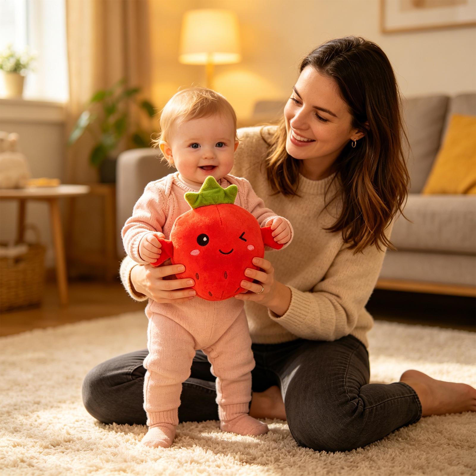 Kids Education Learn Tv - Jouet en peluche musical interactif, poupée