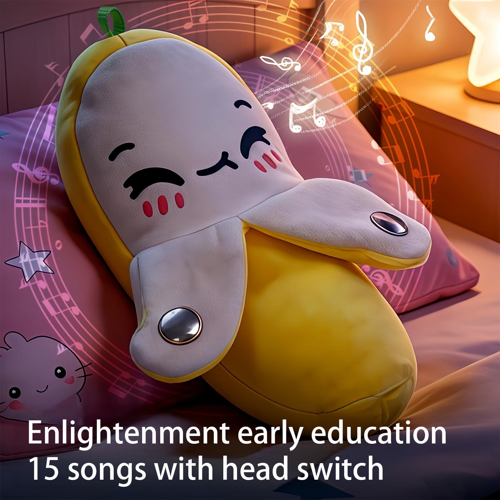 Kids Education Learn Tv - Jouet sensoriel musical, poupée en peluche