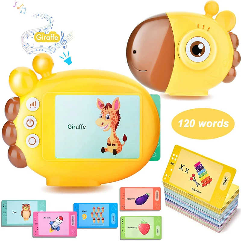 Lecteur de cartes Flash girafe - Kids Educational Reader avis et prix