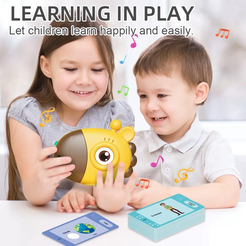 Lecteur de cartes Flash girafe - Kids Educational Reader avis et prix