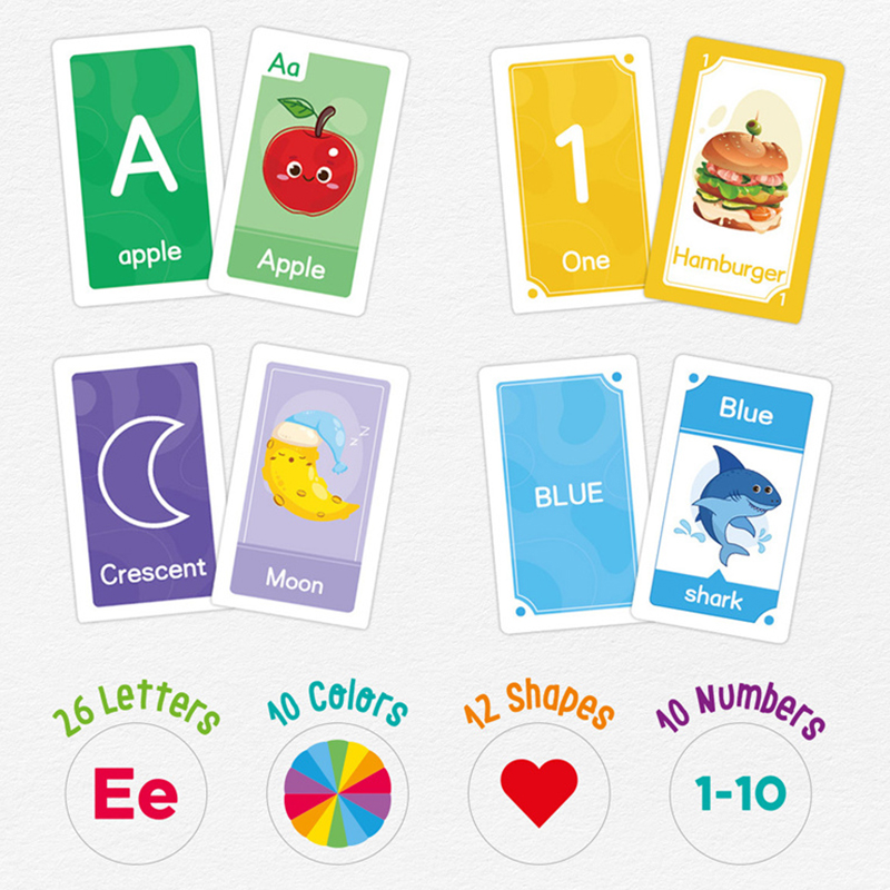 Cartes mémoire ABC, 58 pièces, - Abc Kids Early Education avis et prix