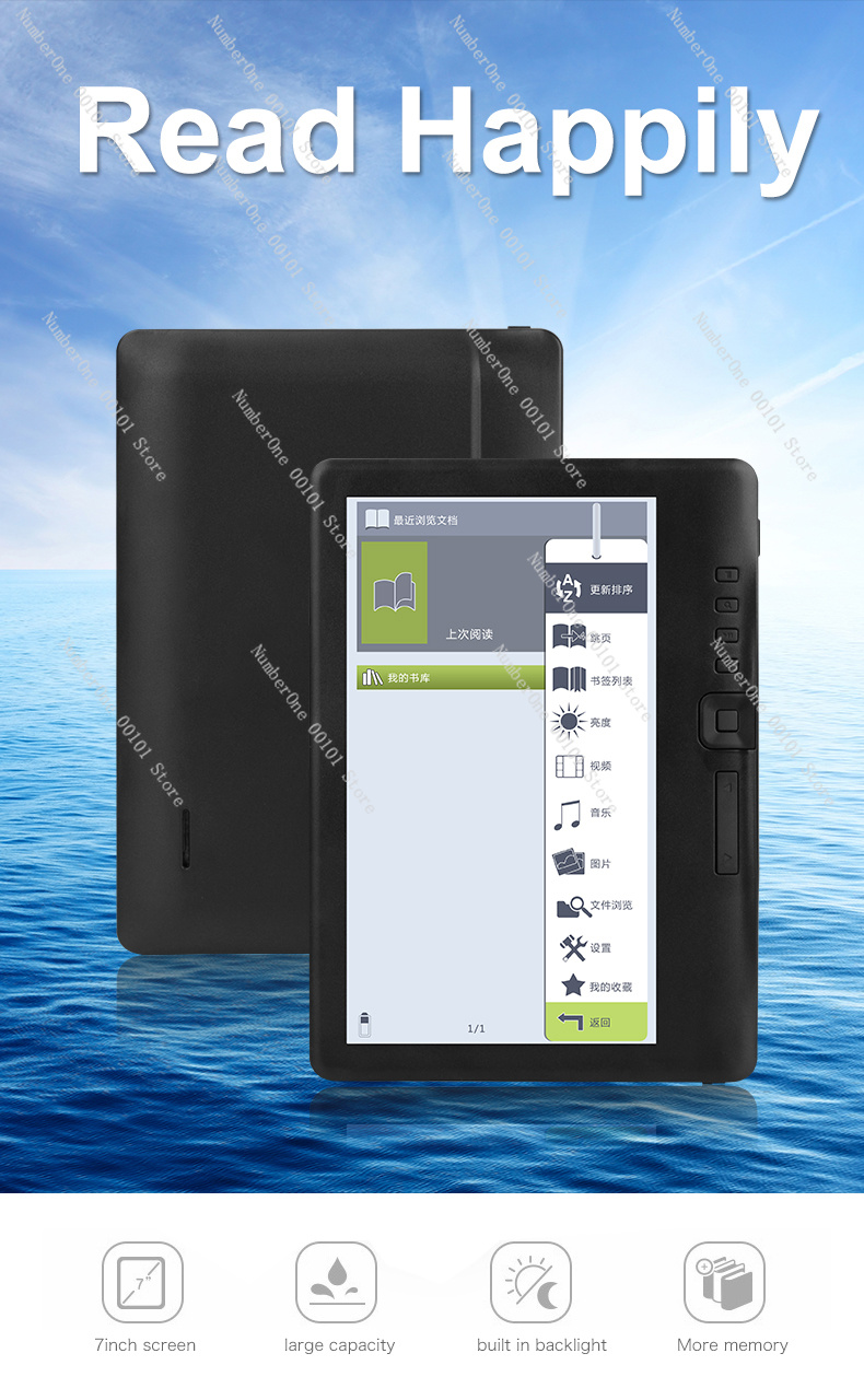 Tablette E-Reader M7 Eink 7 po - Kids Educational Reader avis et prix
