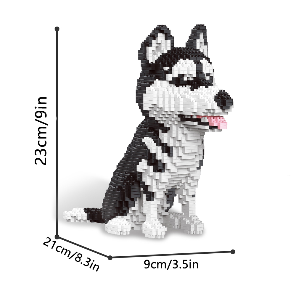 Modèle de chien Husky sibérien - Kids Education Recreation avis et prix