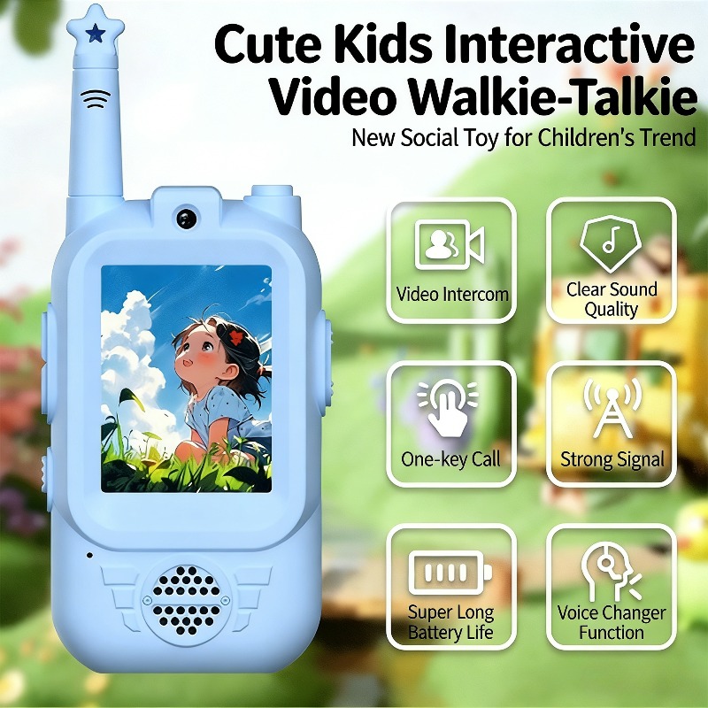2 talkies-walkies vidéo pour e - Kids Education Recreation avis et prix