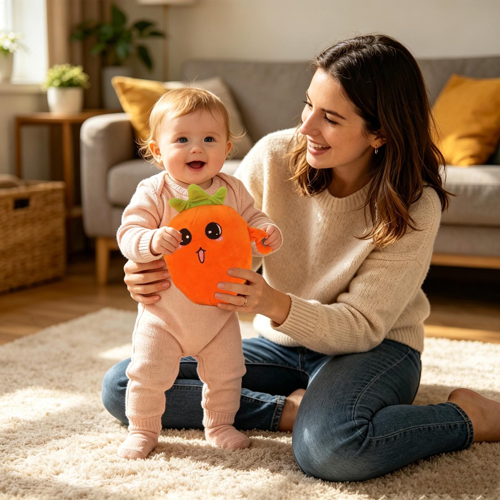 Poupée en peluche carotte, édu - Kids Education Learn Tv avis et prix