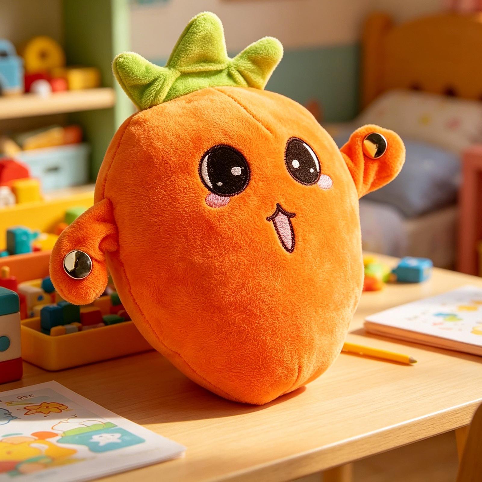 Poupée en peluche carotte, édu - Kids Education Learn Tv avis et prix