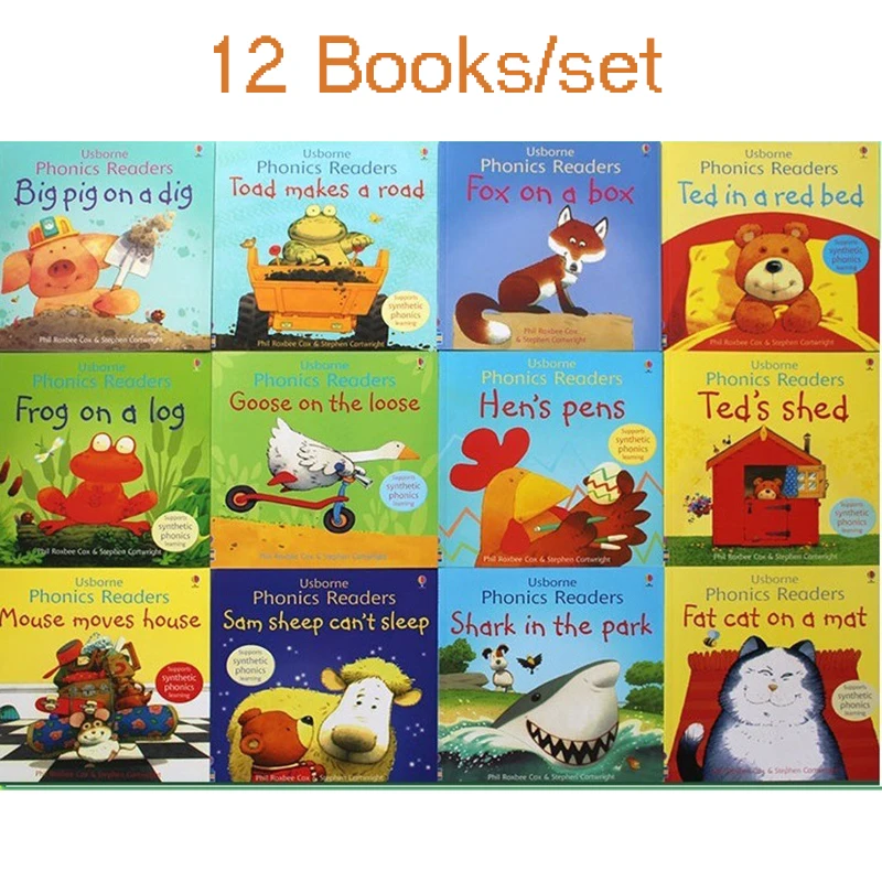 12 livres pour 1 ensemble de l - Kids Educational Reader avis et prix